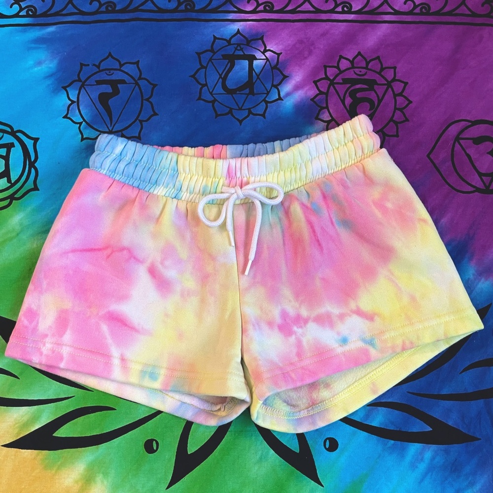 Tie-Dye Sweat Shorts